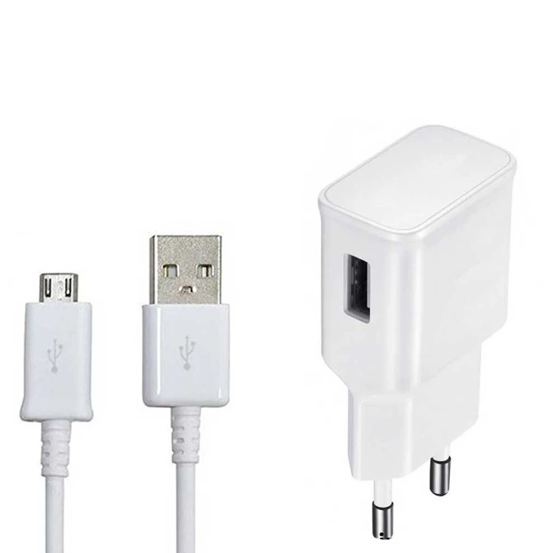 شارژر دیواری مدل sAM878 به همراه کابل تبدیل microusb
