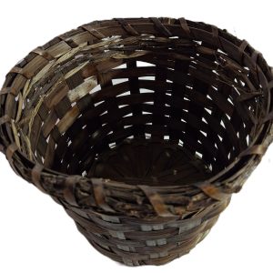 سبد دستباف طبیعی | گلدان حصیری مخصوص گلآرایی