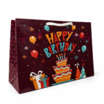 ساک هدیه تولد سون طرح Happy Birthday سایز ۱۲