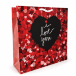 ساک هدیه سون کارت سایز 5 طرح عاشقانه I Love You