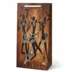 ساک هدیه سون کارت سایز 17 طرح آفریقایی Tribal Art