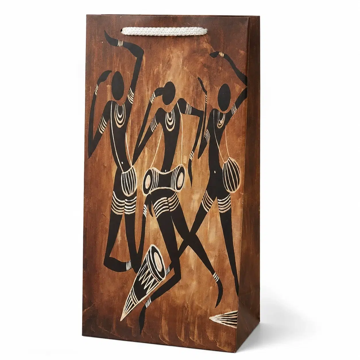 ساک هدیه سون کارت سایز 17 طرح آفریقایی Tribal Art
