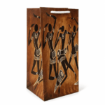 ساک هدیه سون کارت سایز 17 طرح آفریقایی Tribal Art