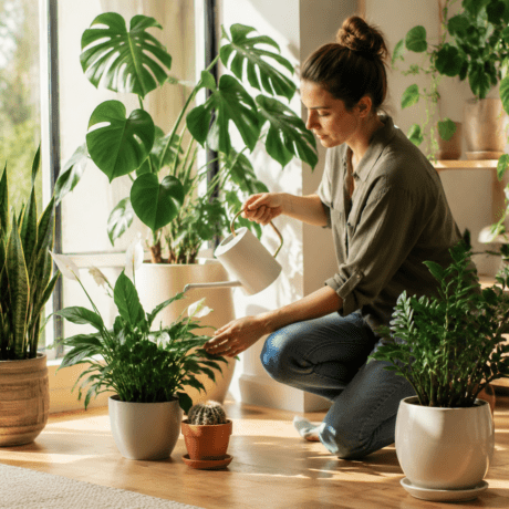 جدول آبیاری گیاهان آپارتمانی