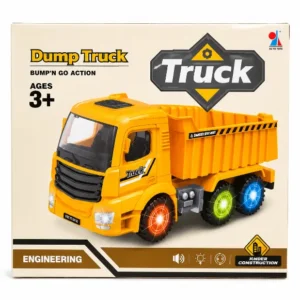 کامیون اسباب بازی موزیکال چراغ دار مدل Dump Truck YF3077B