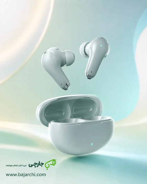 ایرباد بلوتوثی به همراه کیس شارژ قابل حمل